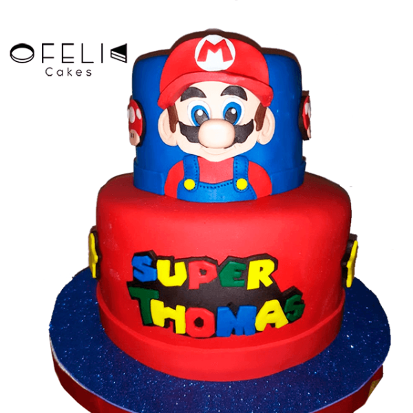 Torta de Mario Bross Personalizada