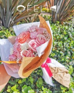 Bouquet de Rosas y Claveles para Mujer Ref001